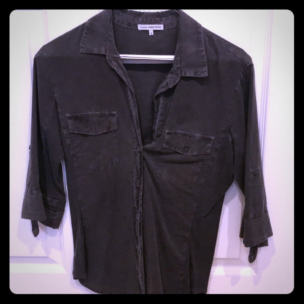 James Perse - 3/4 sleeve blouse